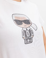 Karl Lagerfeld Ikonik Rhinestone Тениска