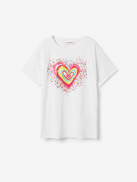 Desigual Heart Тениска детски