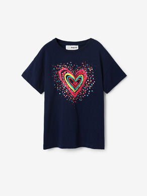 Desigual Heart Тениска детски