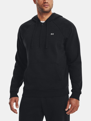 Under Armour UA Rival Fleece 1/2 Zip HD-BLK Sweatshirt