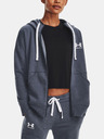 Under Armour Rival Fleece FZ Hoodie-GRY Sweatshirt