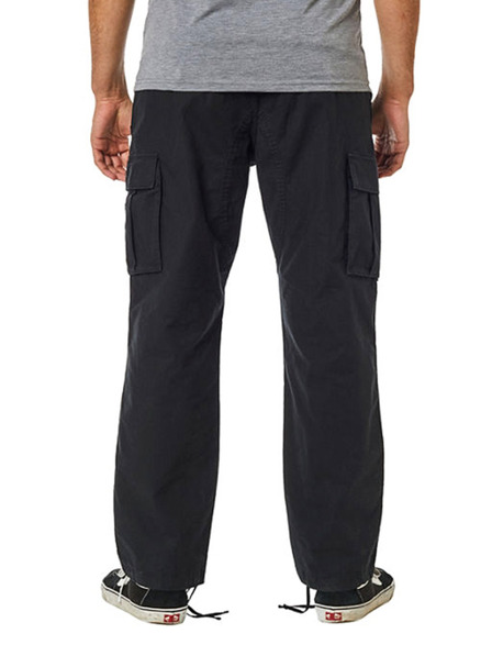 Fox Мъжки платнени панталони Fox Recon Stretch Cargo black - черни