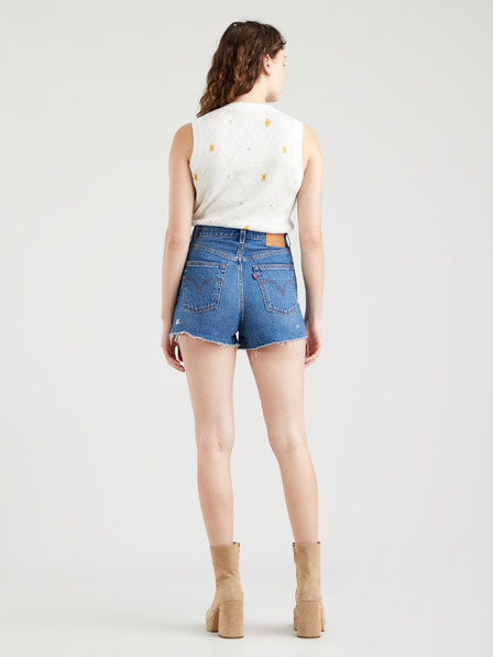 Levi's® Сини дамски къси панталони Levi's® от деним