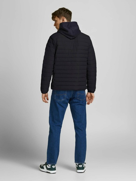 Jack & Jones Черно ватирано яке Jack & Jones Puffer