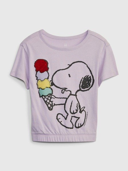 GAP GAP & Peanuts Snoopy Тениска детски