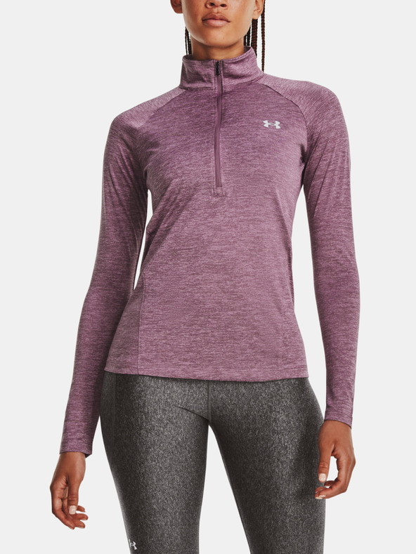 Under Armour Tech 1/2 Zip - Twist T-shirt