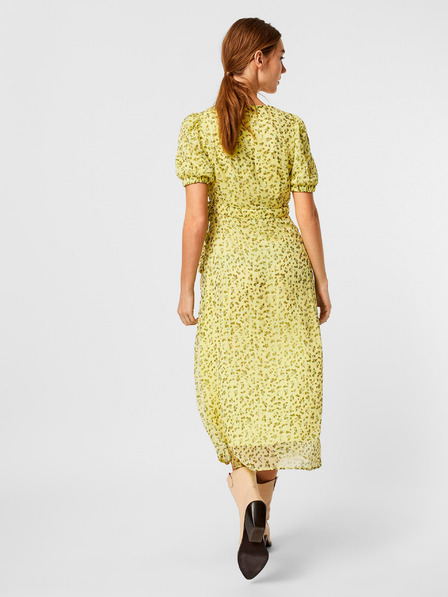 AWARE by VERO MODA Зелена флорална рокля AWARE by VERO MODA Ofelia